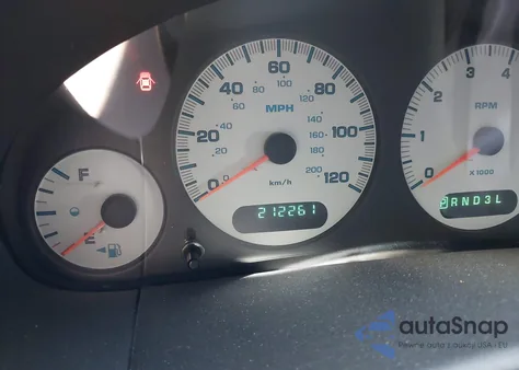 2003 Dodge Caravan Sport из США, поврежденный, VIN 1D4GP45353B197912